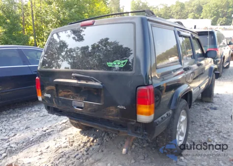 2001 Jeep Cherokee Sport from USA, damaged, VIN 1J4FT48SX1L604373